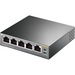 TP-LINK 5-Port 10/100Mbps Desktop Switch with 4-Port PoE (TL-SF1005P)