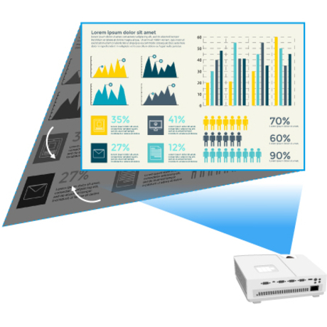 BenQ MH733 3D Ready DLP Projector - 16:9