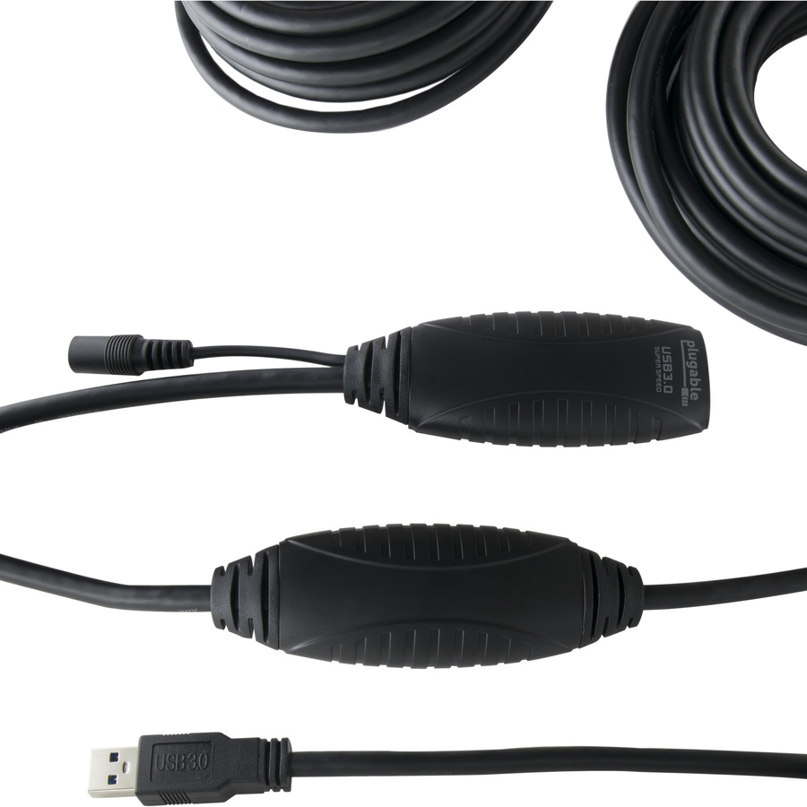 Plugable 10 Meter (32 Foot) USB 3.0 Active Extension Cable