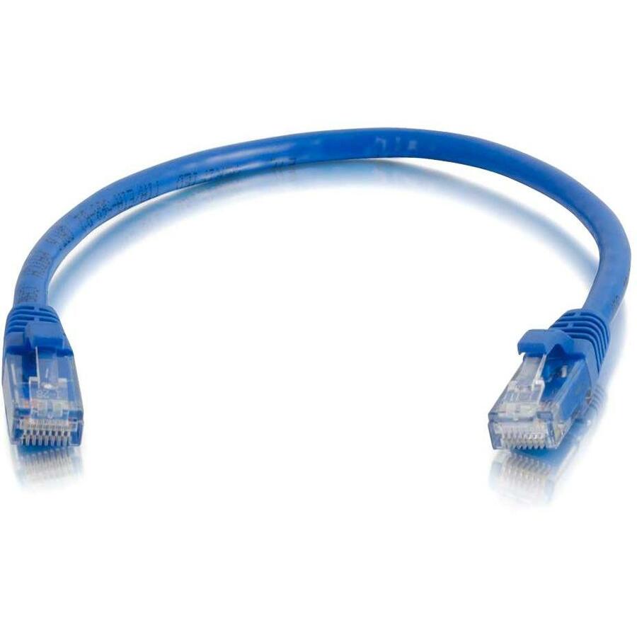 C2G-125ft Cat6 Snagless Unshielded (UTP) Network Patch Cable - Blue