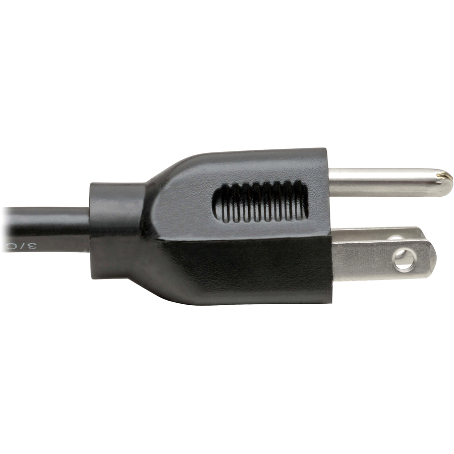 Tripp Lite by Eaton Power Cord Splitter C14 to 2xC13 PDU Style - 10A 250V 18 AWG 18-in. (45.72 cm) Black