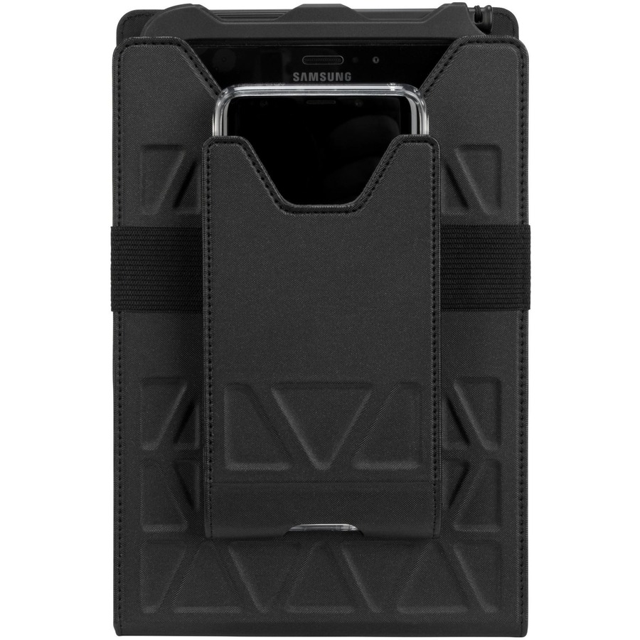 Targus Field-Ready THZ711GLZ Carrying Case (Holster) for 7" to 8" Tablet, Smartphone, Radio, Pen, Stylus - Black