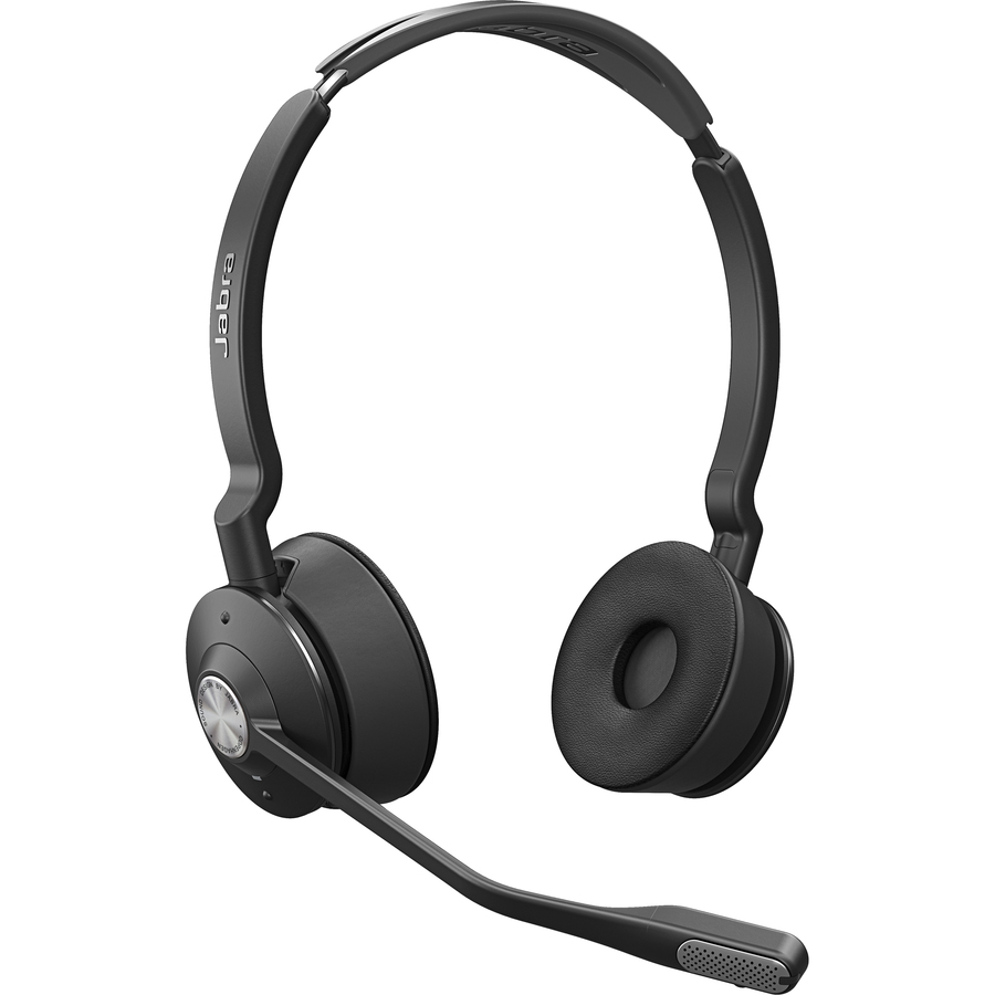Jabra Engage 75 Stereo Headset - Stereo - Wireless - Bluetooth/DECT - 492.1 ft - 40 Hz - 16 kHz - Over-the-head - Binaural - Electret, Condenser, Uni-directional, MEMS Technology Microphone - Telephone Headsets & Accessories - JBR9559583125