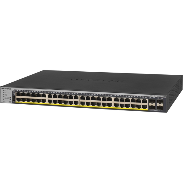 NETGEAR (GS752TPP-100NAS) Ethernet Switch 48-Port 380W PoE+