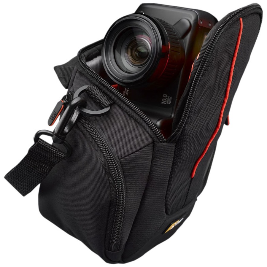 Black CASE LOGIC hybrid camera case for transporting camera equipment — alternate view 3