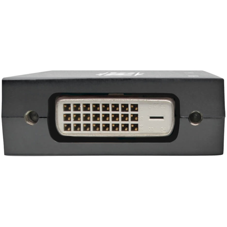 Eaton Tripp Lite Series Keyspan Mini DisplayPort to VGA/DVI/HDMI All-in-One Video Converter Adapter, 4K 60 Hz HDMI, DP 1.2, Black, 6 in.