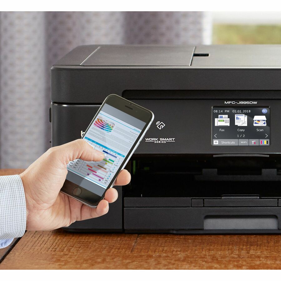 Brother MFC MFC-J895DW Inkjet Multifunction Printer - Color | FSIoffice