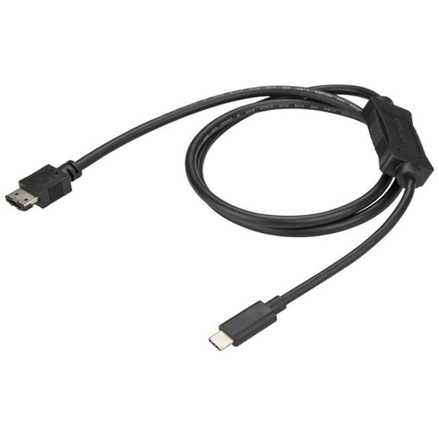 StarTech.com 3 ft 1m USB C to eSATA Cable - For External Storage Devices with HDD / SSD / ODD - USB 3.0 to eSATA Cable (5Gbps) - USB Type C to eSATA