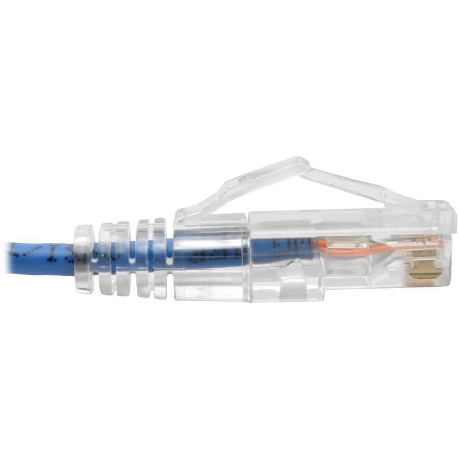 Tripp Lite by Eaton Cat6 Gigabit Snagless Slim UTP Ethernet Cable (RJ45 M/M) PoE Blue 10 ft. (3.05 m)