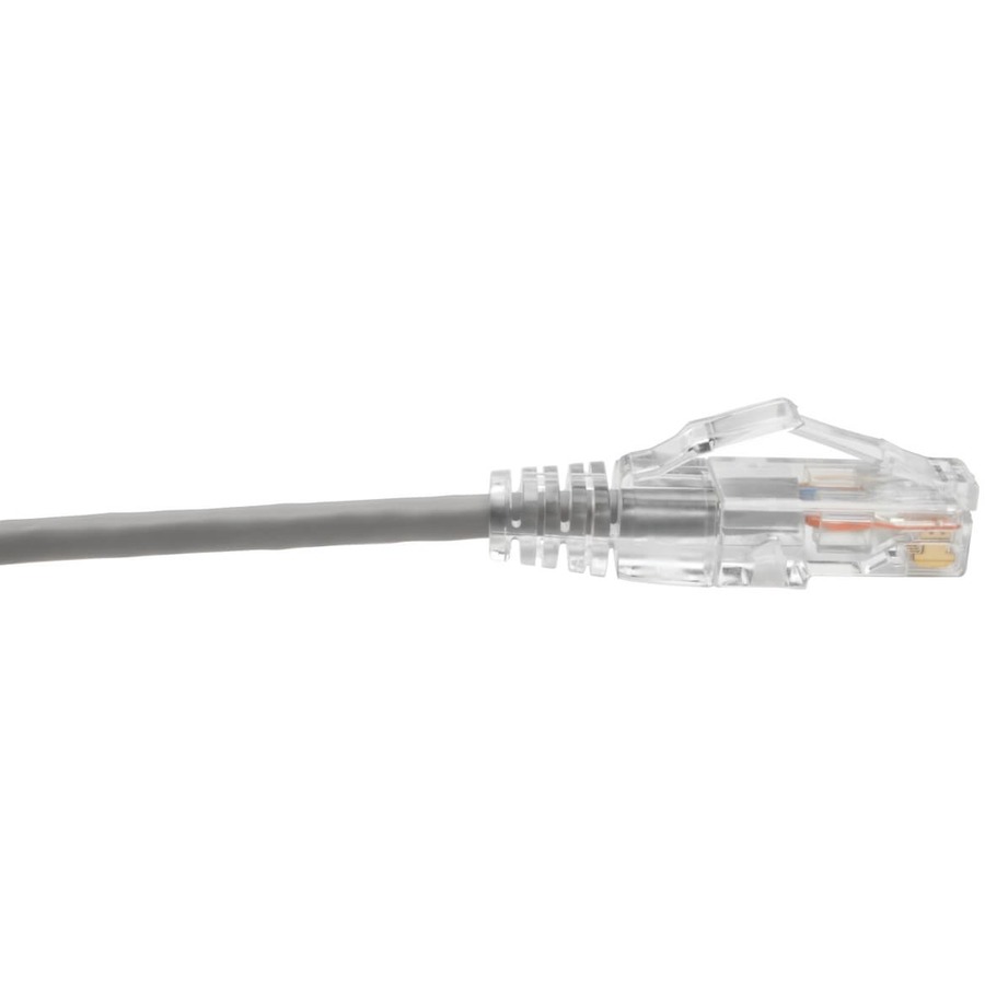 Eaton Tripp Lite Series Cat6 Gigabit Snagless Slim UTP Ethernet Cable (RJ45 M/M), PoE, Gray, 15 ft. (4.57 m)