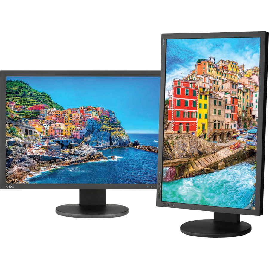 NEC Display Professional P243W-BK WUXGA LCD Monitor - 16:10 - Black