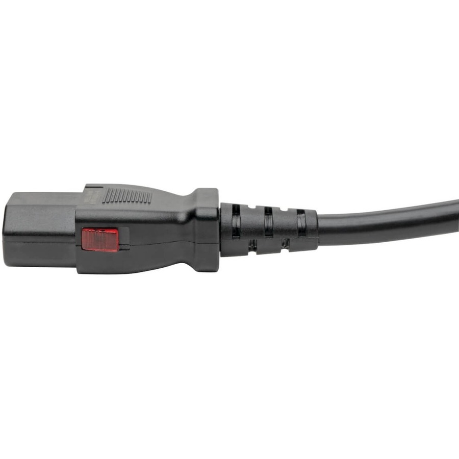 Tripp Lite by Eaton Power Extension Cord Locking C13 to C14 PDU Style - 10A 250V 18 AWG 6 ft. (1.83 m)