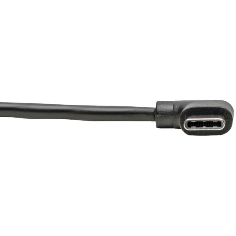 Eaton Tripp Lite Series USB-A to USB-C Cable, Right-Angle USB-C, USB 2.0, (M/M), 6 ft. (1.83 m)