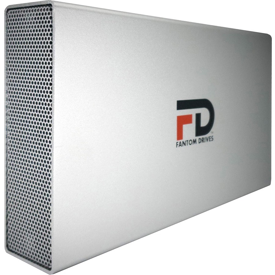 Fantom Drives 4TB External Hard Drive - GFORCE 3 - USB 3, Aluminum, Silver, GF3S4000U