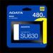 Adata Ultimate SU630 480GB SATA Read:520MB/s Write:450MB/s Solid State Drive(ASU630SS-480GQ-R)