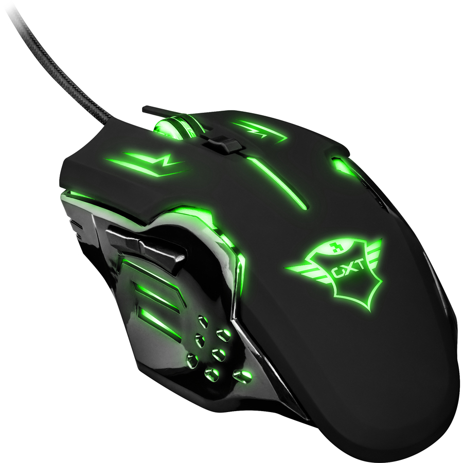 Trust GXT 108 Rava Illuminated Gaming Mouse - 2000 dpi Gaming