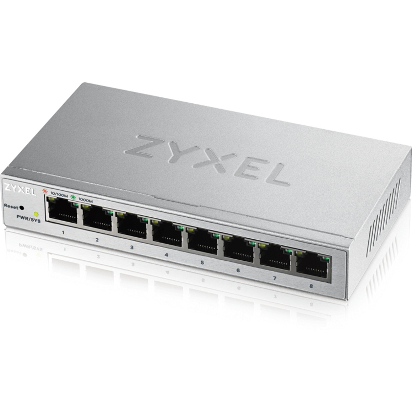 ZyXEL 8-Port GbE Web Managed Switch
