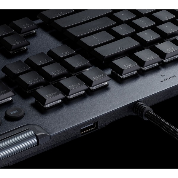 Logitech G815 LIGHTSYNC RGB Mechanical Gaming Keyboard, Clicky Switch