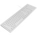 Macally Full Size USB Keyboard and Optical USB Mouse Combo For Mac - USB Cable - 104 Key - USB Cable - Optical - 1200 dpi - 3 Button - Scroll Wheel - Symmetrical - Compatible with Computer for Mac