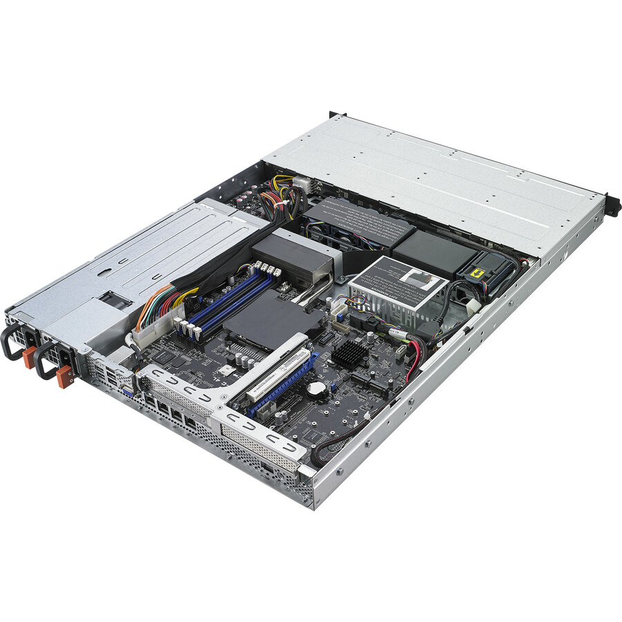 Asus RS300-E10-RS4 Barebone System - 1U Rack-mountable - Socket H4 LGA-1151 - 1 x Processor Support