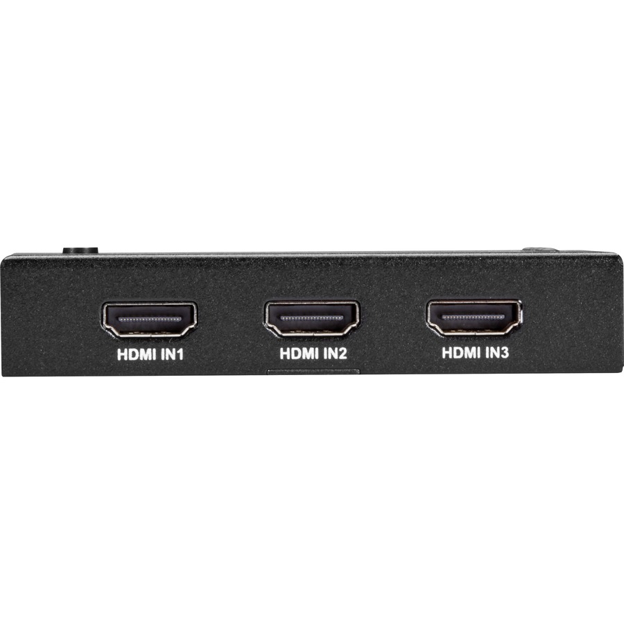 Black Box HDMI 2.0 4K Video Switch - 3x1 - 4K - 3 x 1 - Display - 1 x HDMI Out - TAA Compliant