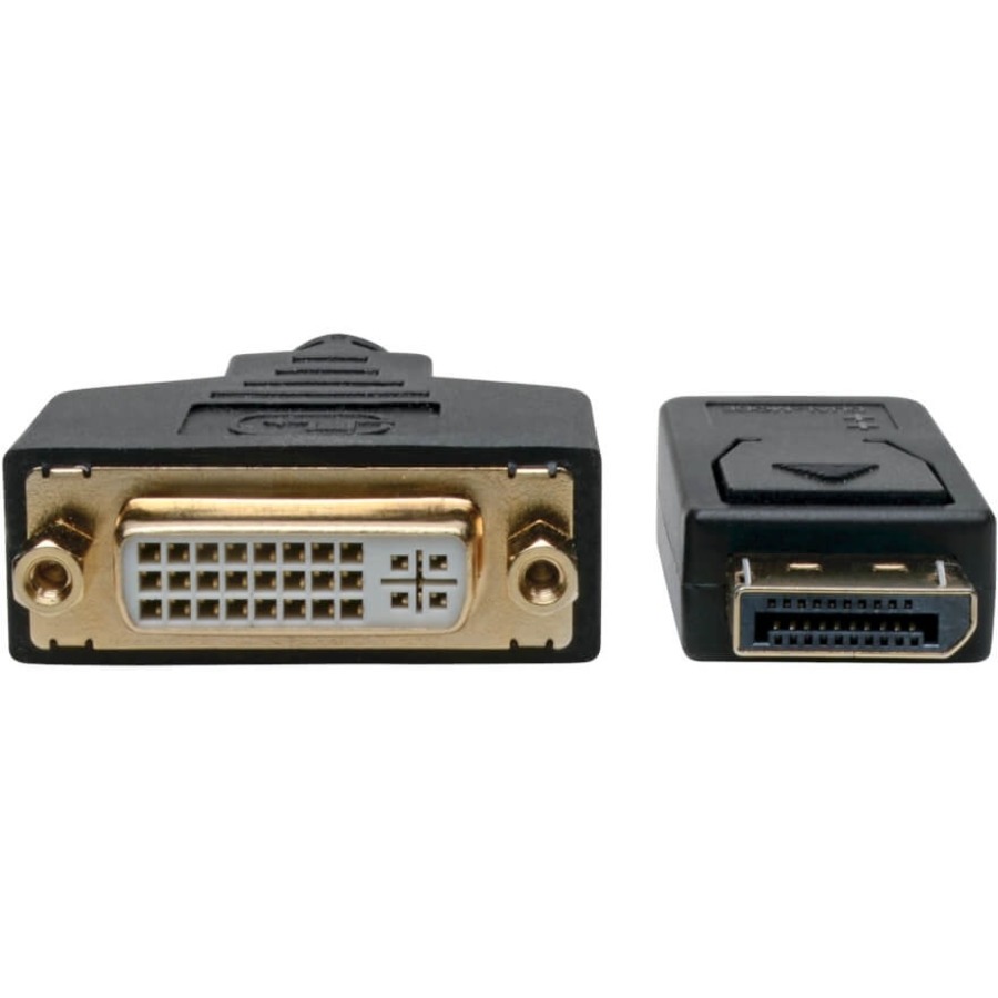Eaton Tripp Lite Series DisplayPort to DVI Adapter Video Converter, Black (M/F), 1 ft. (0.31 m)