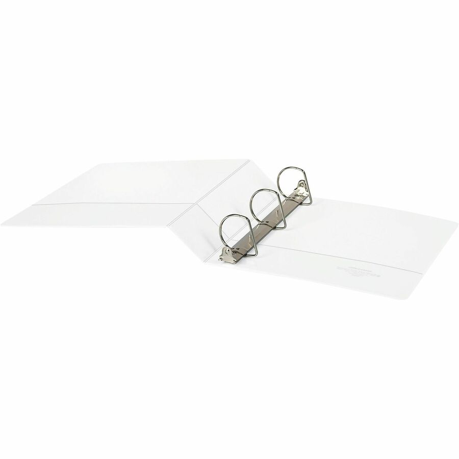 Office Depot Durable View DRing Binder, 2in Rings, 39 Recycled, White