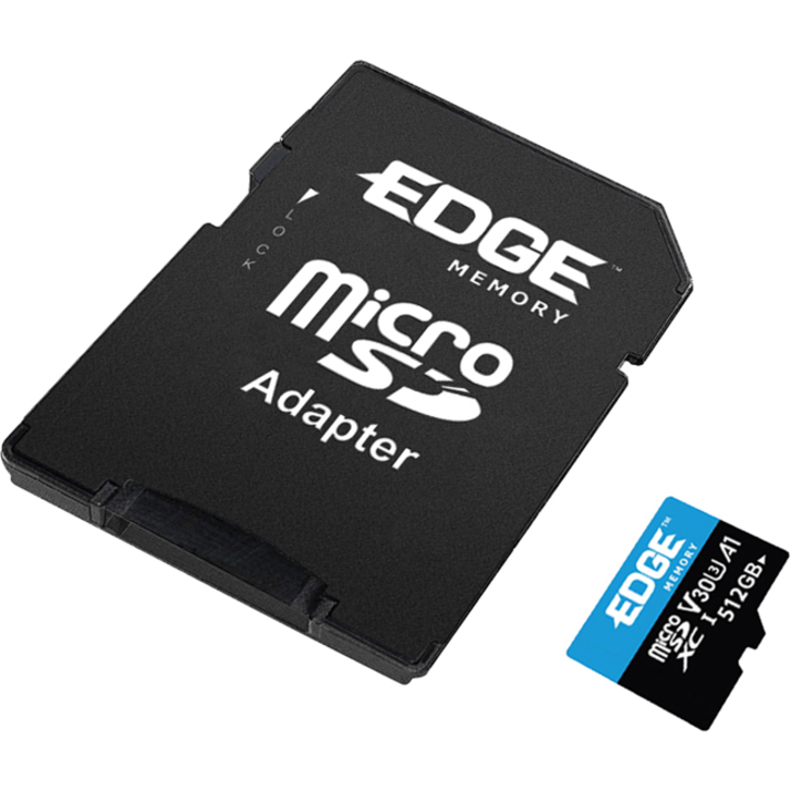 EDGE 512 GB UHS-I (U3) microSDXC - UHS-I (U3)