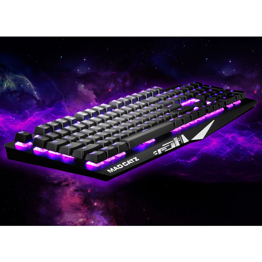 Picture of Mad Catz The Authentic S.T.R.I.K.E. 4 Mechanical Gaming Keyboard - Black