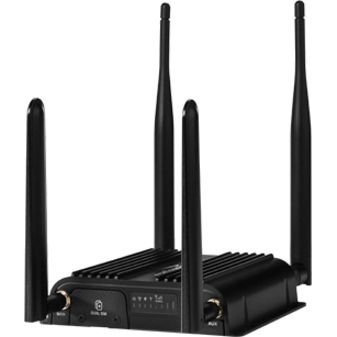 CradlePoint IBR600C Wi-Fi 4 IEEE 802.11n 2 SIM Cellular, Ethernet Modem/Wireless Router