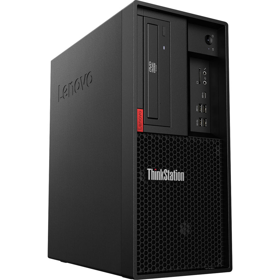 Lenovo ThinkStation P330 30CY000YUS Workstation - 1 x Intel Core i7 Octa-core (8 Core) i7-9700K 9th Gen 3.60 GHz - 16 GB DDR4 SDRAM RAM - 512 GB SSD - Tower - Raven Black