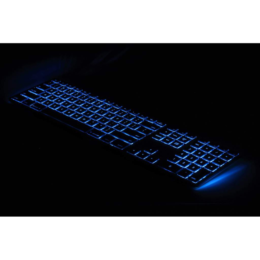 Matias RGB Backlit Wired Aluminum Keyboard for Mac - Silver