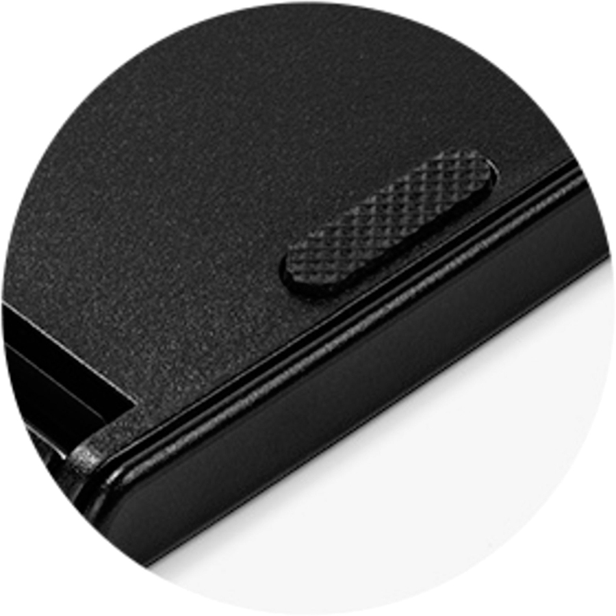 Kensington SmartFit Easy Riser Go Adjustable Ergonomic Riser for up to 17" Laptops - Black - Up to 17" Screen Support - Textured - Black - TAA Compliant = KMWK50422WW