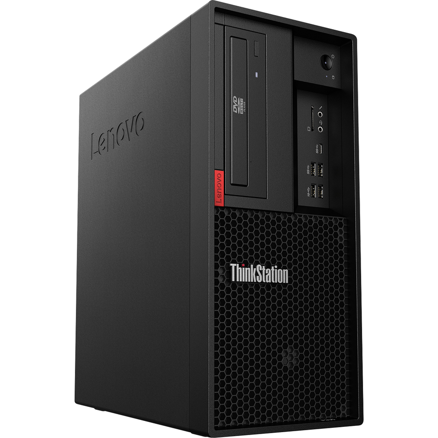 Lenovo ThinkStation P330 30CY0014US Workstation - 1 x Intel Core i7 Octa-core (8 Core) i7-9700 9th Gen 3 GHz - 16 GB DDR4 SDRAM RAM - 512 GB SSD - Raven Black