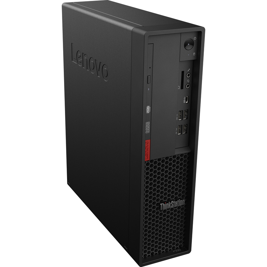 Lenovo ThinkStation P330 30D10015US Workstation - 1 x Intel Core i9 Octa-core (8 Core) i9-9900 9th Gen 3.10 GHz - 32 GB DDR4 SDRAM RAM - 512 GB SSD - Small Form Factor - Raven Black