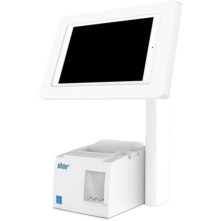 mUnite POS Stand - Designed for Use with TSP100III & TSP650II Series, White