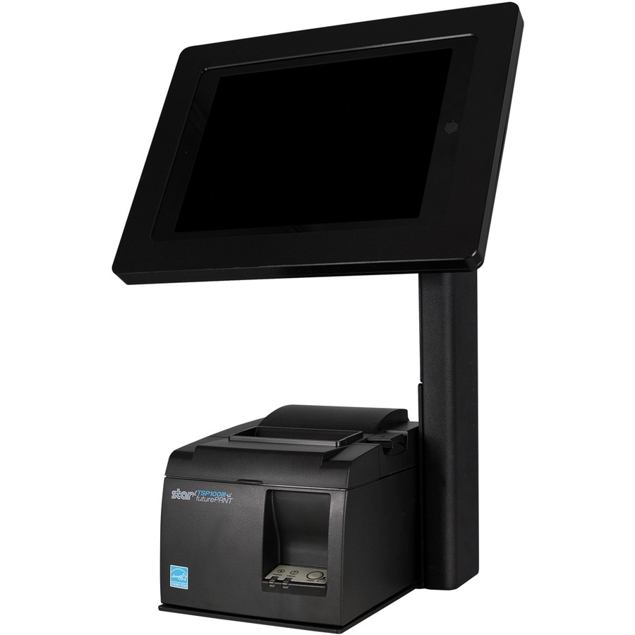 mUnite POS Stand - Designed for Use with TSP100III & TSP650II Series, Black