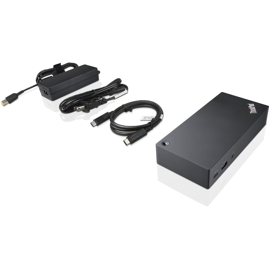 LENOVO DCG SOURCING LENOVO DOCKING STATION - FOR NOTEBOOK/TABLET PC - USB TYPE C - — alternate view 3