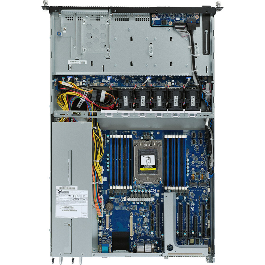 Gigabyte R152-Z30 Barebone System - 1U Rack-mountable - Socket SP3 - 1 x Processor Support