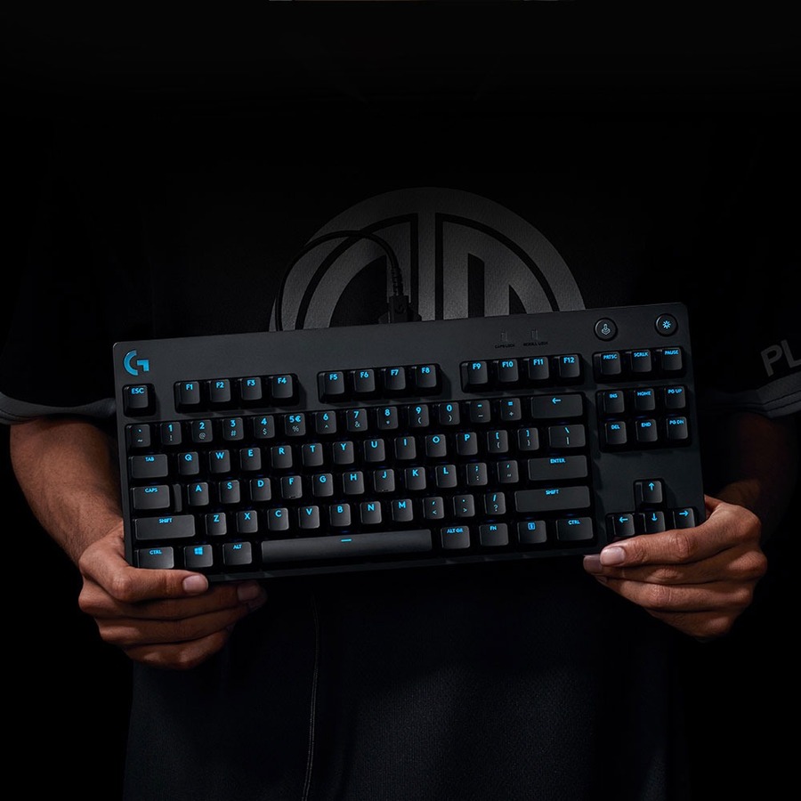 LOGITECH G PRO Tenkeyless Mechanical Gaming Keyboard - Clicky