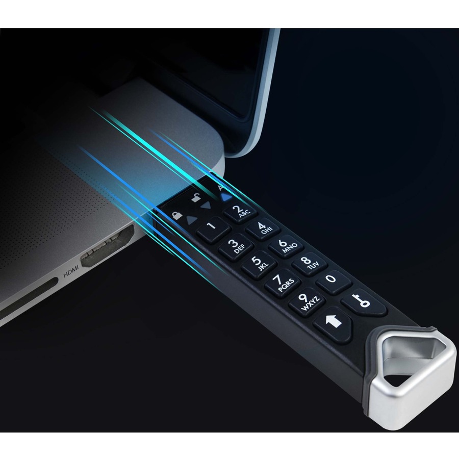 iStorage datAshur PRO2 16 GB | Secure Flash Drive | FIPS 140-2 Level 3 Certified | PIN protected | Dust/Water-Resistant | Incorporated Common Criteria EAL 5+ | TAA Compliant