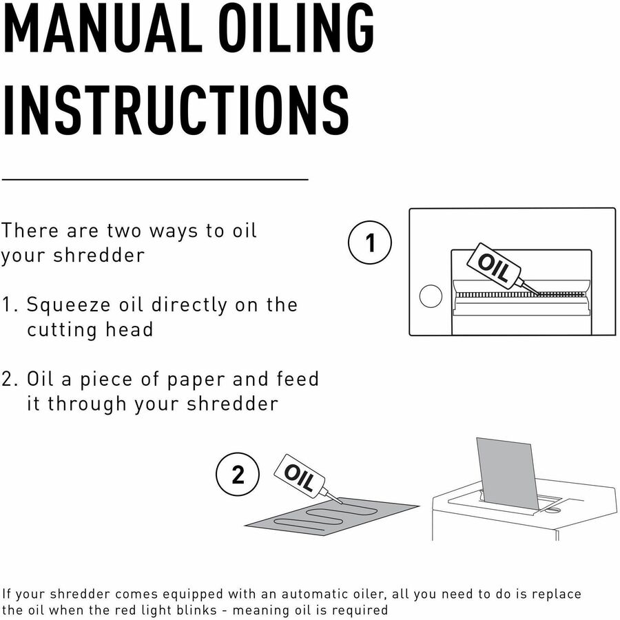 ideal. Shredder Oil