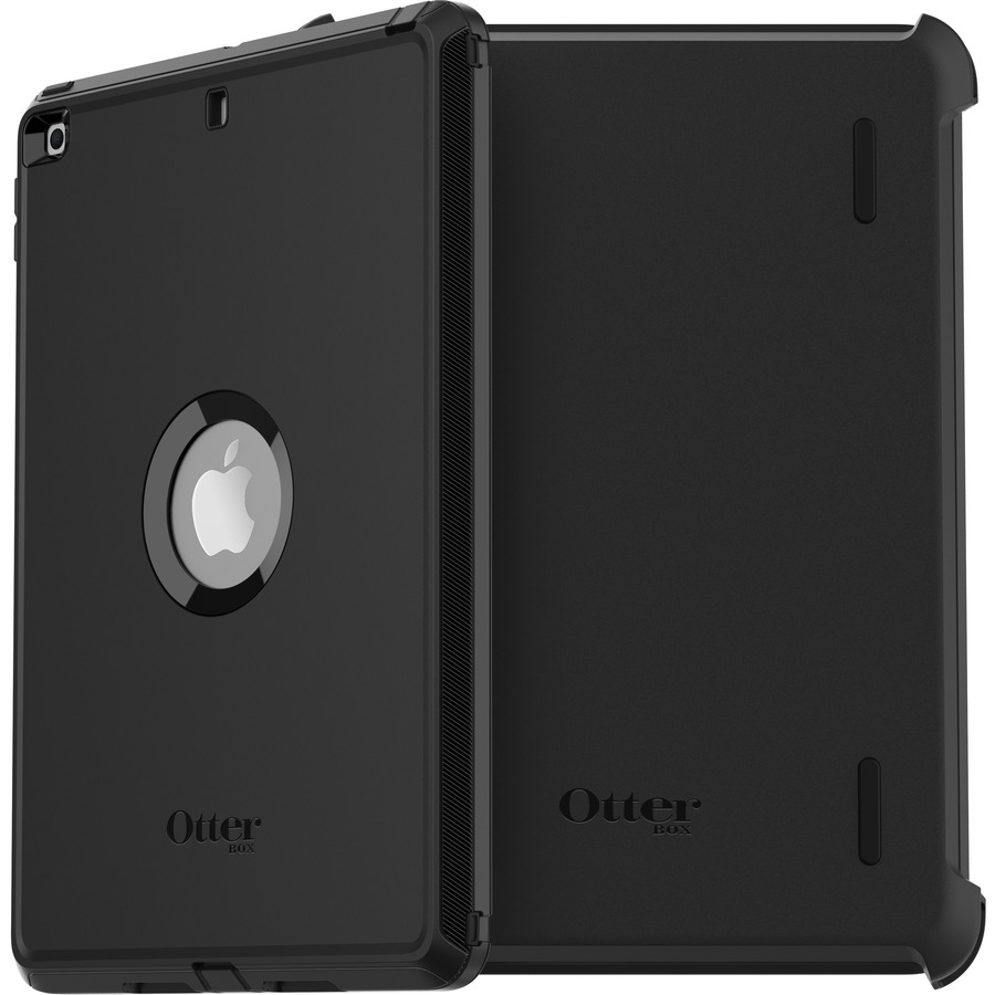 OtterBox Defender Series Case for iPad (8TH Gen)/iPad (7TH Gen) - For Apple iPad (7th Generation), iPad (8th Generation) Tablet - Black - Drop Resistant, Dust Resistant, Dirt Resistant, Debris Resistant, Scrape Resistant - Polycarbonate, Synthetic Rubber, - Skins - OBX7762032