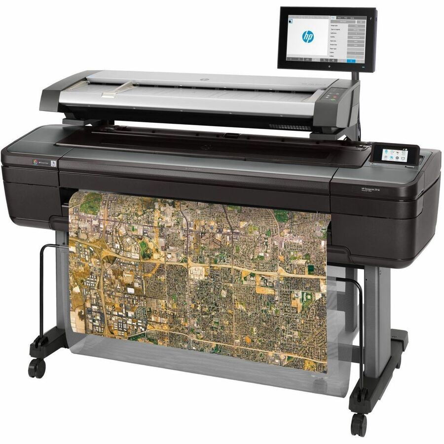 HP DesignJet HD Pro PostScript Inkjet Large Format Printer - Includes Printer, Scanner, Copier - 44" Print Width - Color