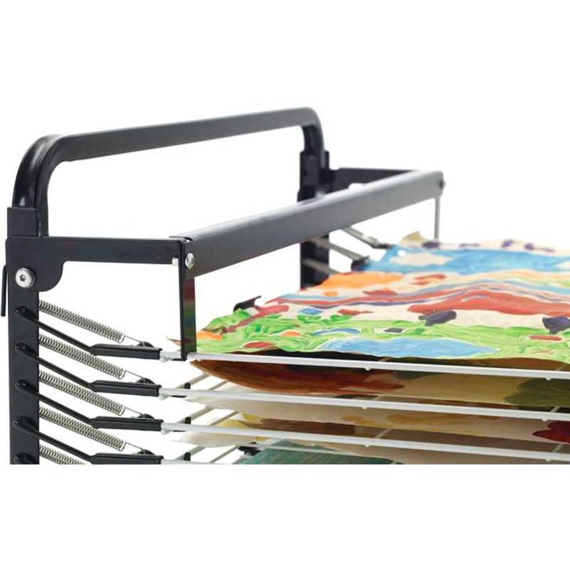 Copernicus Spring Loaded Paint Drying Rack - 20 Compartments - Easels & Drying Racks - CPNPDR20KD
