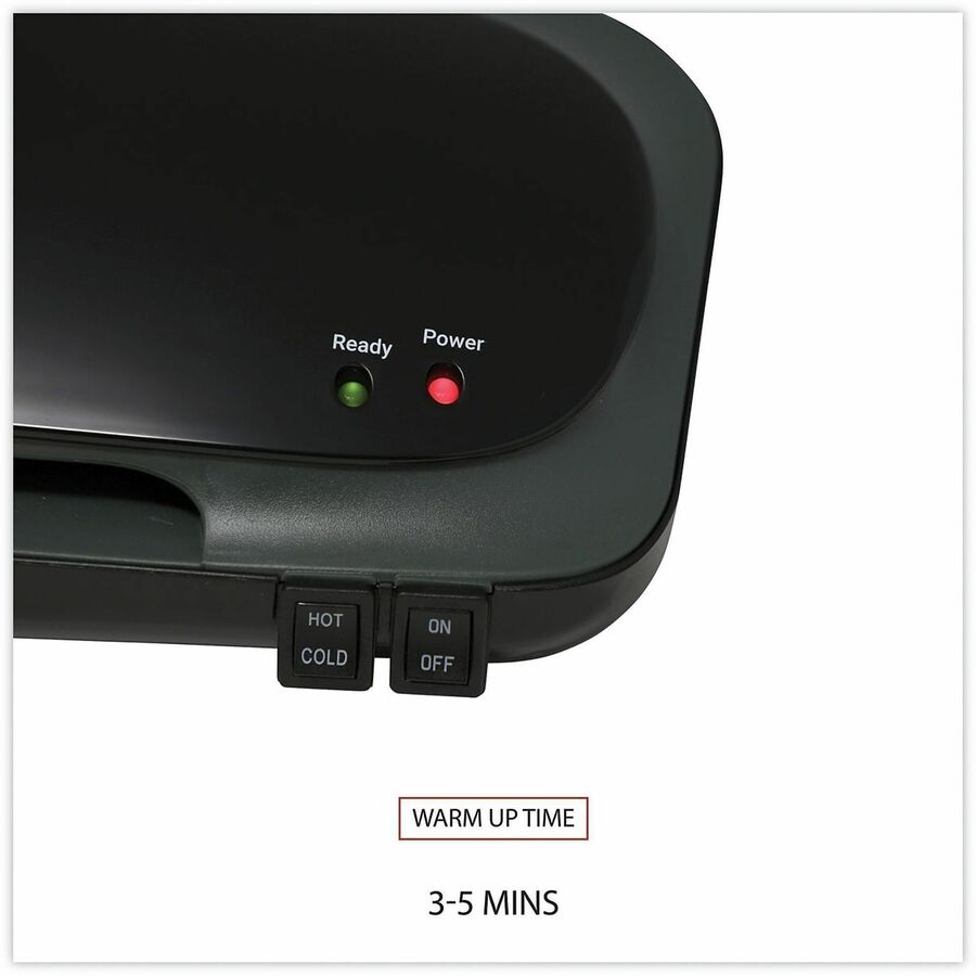 Universal Deluxe Laminator - Pouch - 9" Lamination Width - 5 mil Lamination Thickness - Manual Release - 3" Height x 13.8" Width x 5.8" Depth