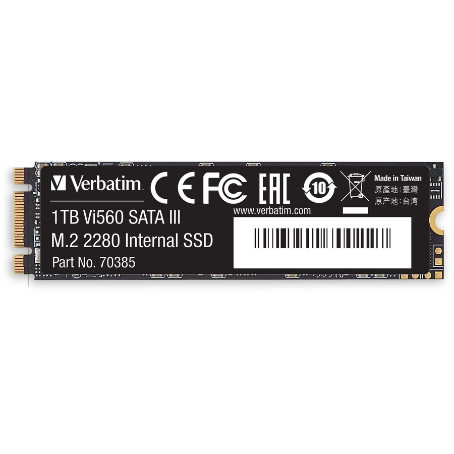 Verbatim Vi560 1 TB Solid State Drive - M.2 2280 Internal - SATA (SATA/600)  - Zerbee