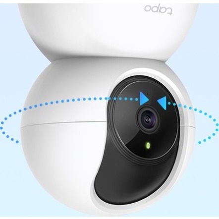 Tapo Network Camera - 30 ft (9.14 m) Night Vision - H.264 - 1920 x 1080 - Google Assistant, Alexa Supported - Security Cameras - TPLTAPOC200
