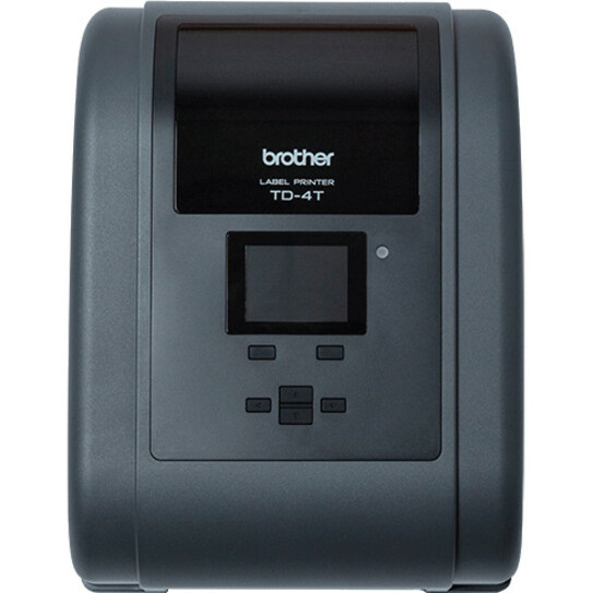 Brother TD-4650TNWB Desktop Direct Thermal/Thermal Transfer Printer - Monochrome - Label Print - Ethernet - USB - Serial - Bluetooth