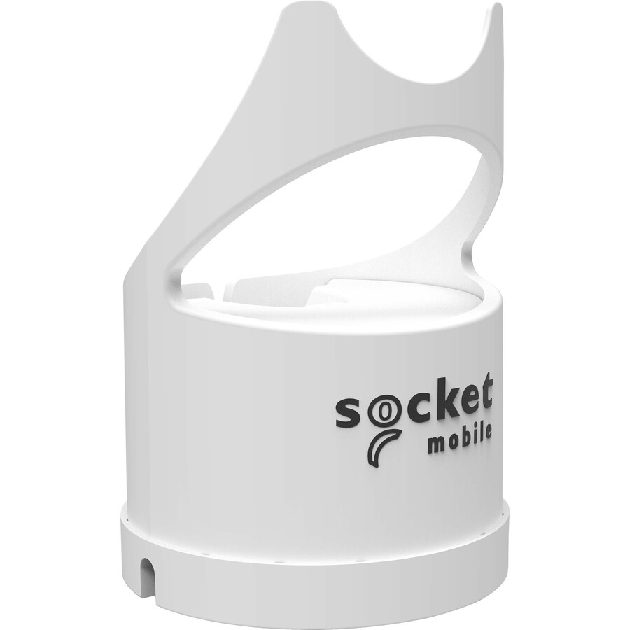 Socket Mobile DuraScan&reg; D740, Universal Barcode Scanner, White & Charging Dock